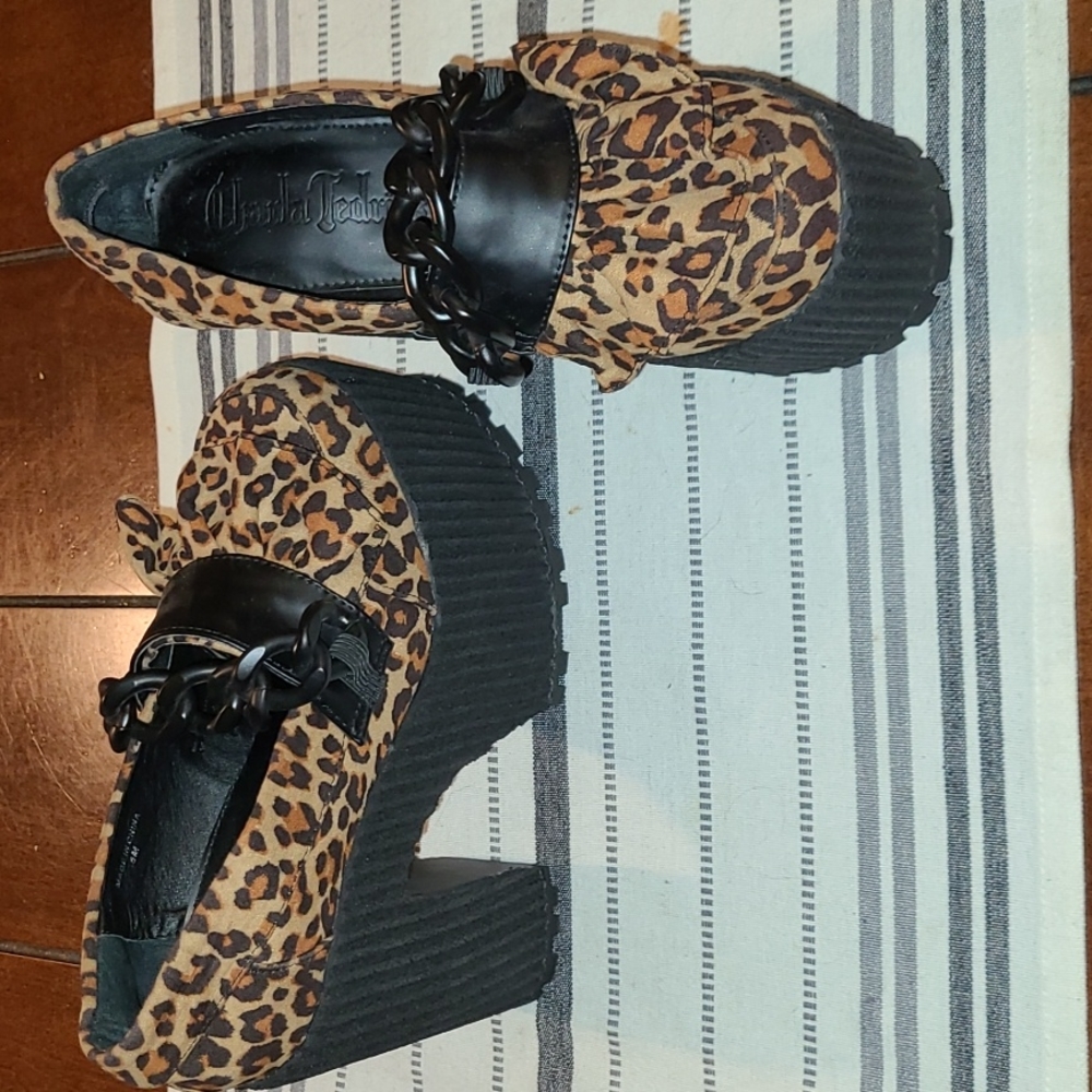 Charla Tedrick high heel loafers